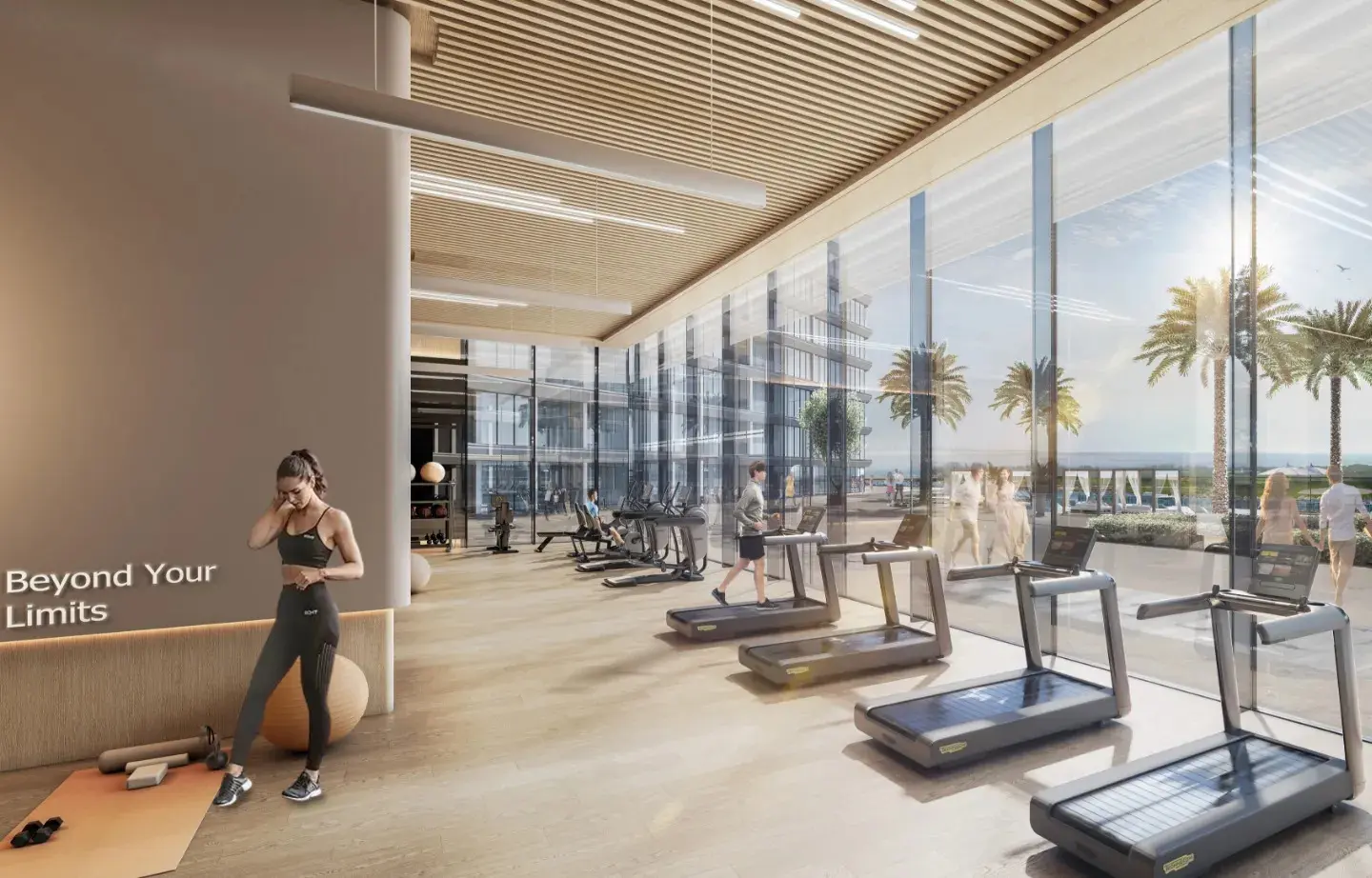 Florine Beach Residences on Sobha Siniya Island, Umm Al Quwain, premium residential gym
